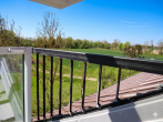 Ausblick Dachgeschoß - Frisch Renovierte Maisonette Wohnung mit Blick auf die Donau und Großem Gartenanteil